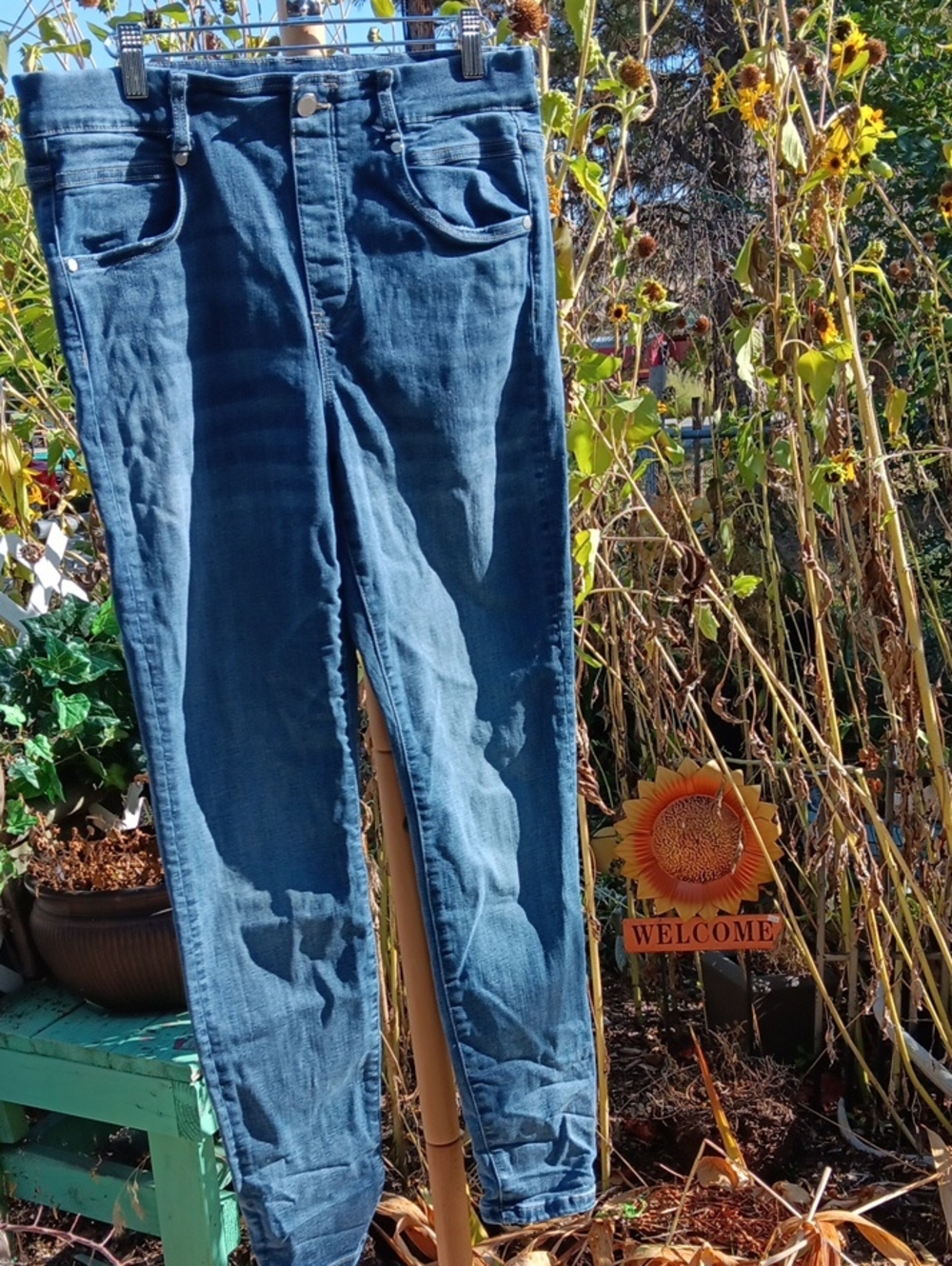 Liverpool Jeans Company Indigo High-Rise Skinny Jeans